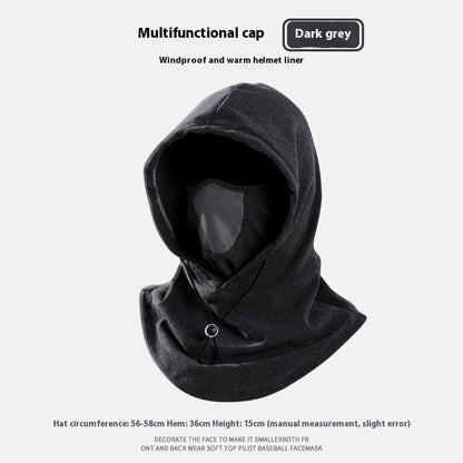 Winter Thermal Fleece Scarf Ski Face Mask