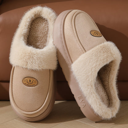 Winter Plush Slippers For Men