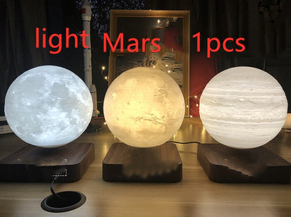 Magnetic Levitation Table Lamp Moon Light or Planet Night Light