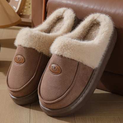 Winter Plush Slippers For Men