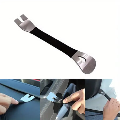 1Pc Car Installation Tool for Dismantling Navigation, Sound Insulation, Instrument Panel Foot Pad Trims, Prying Door Panel Drive