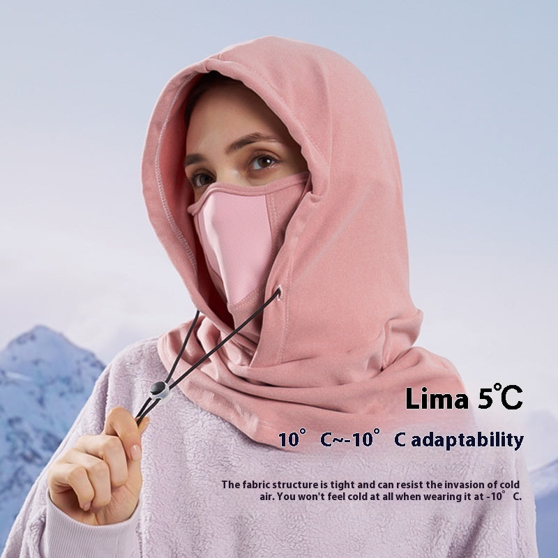 Winter Thermal Fleece Scarf Ski Face Mask