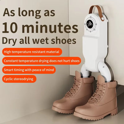 Electric Shoe Dryer Boot Warmer Shoe UV Foot Boot Dryer Eliminate Odor Fast Drying Boot Deodorizer Socks Dryer