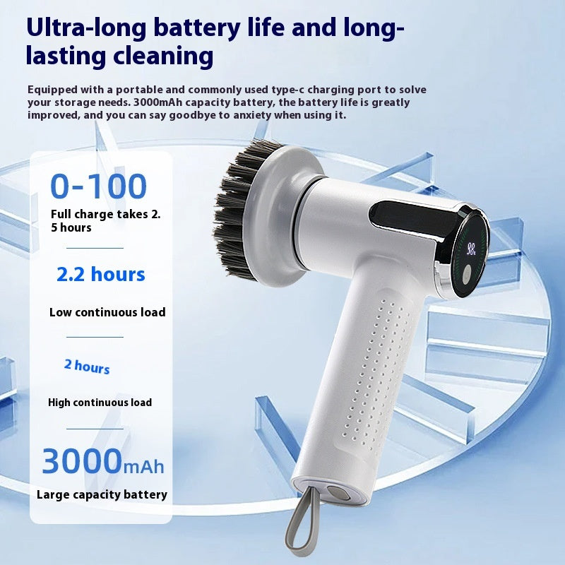 Multifunctional Smart Display Electric Cleaning Brush