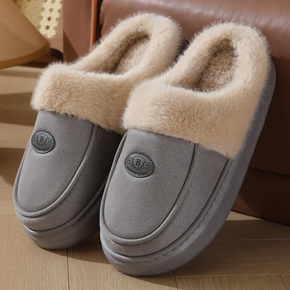 Winter Plush Slippers For Men