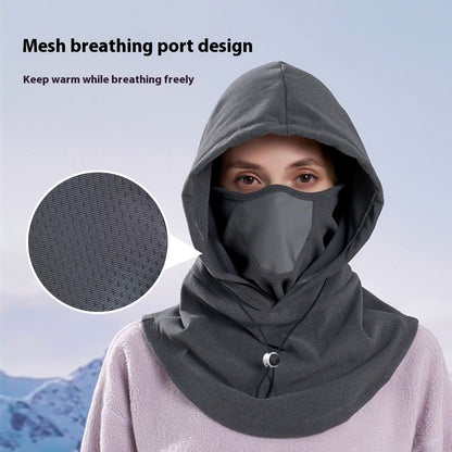 Winter Thermal Fleece Scarf Ski Face Mask